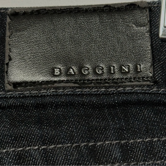 NEW Baccini Black Women's Denim Jeans with Rhinestone Pockets Size 12P - Picture 6 of 13